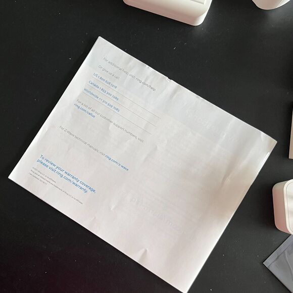 Ring home Security Alarm System Z Way Plus 1st generation 4HB1U9-0EN0 5 pieces - Picture 13 of 15